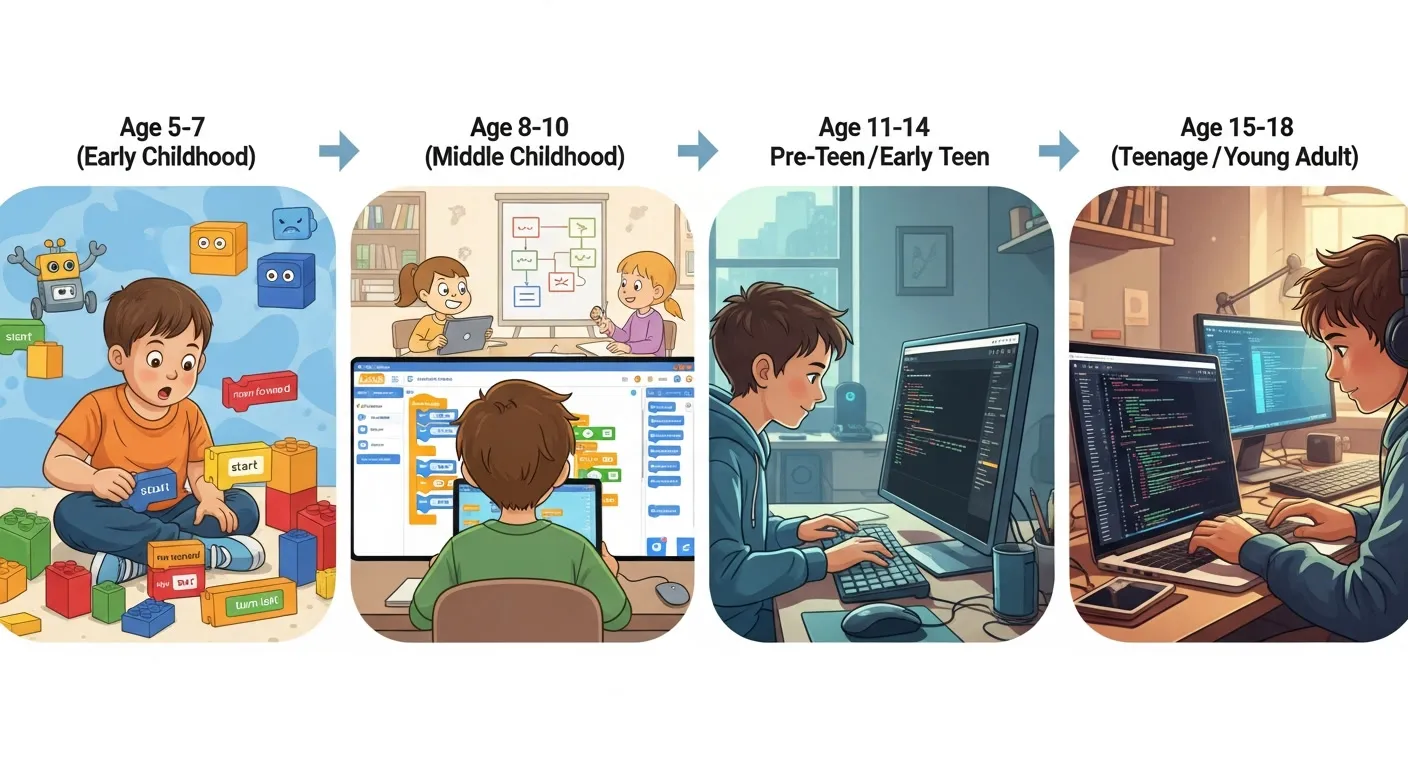 באיזה גיל להתחיל ללמוד תכנות