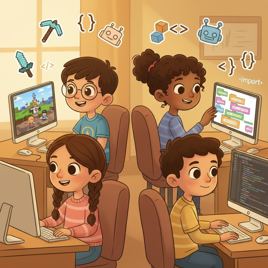 הקורסים המומלצים ללימוד תכנות לילדים