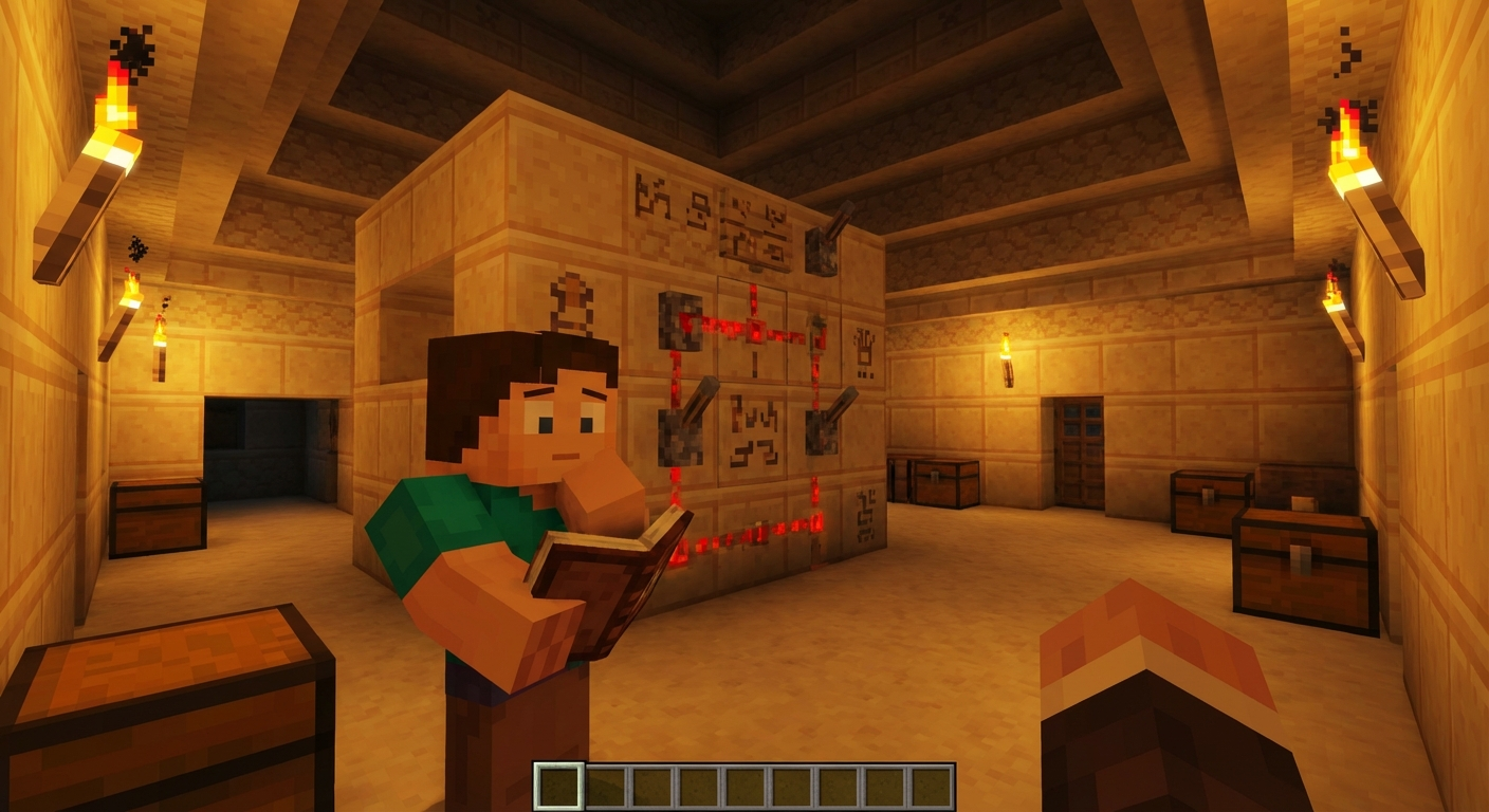 קורס מיינקראפט חדר בריחה