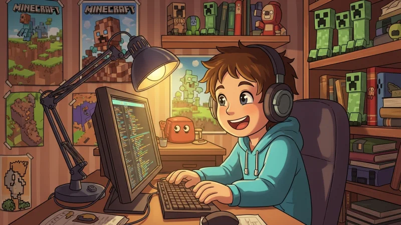 קורס JavaScript במיינקראפט