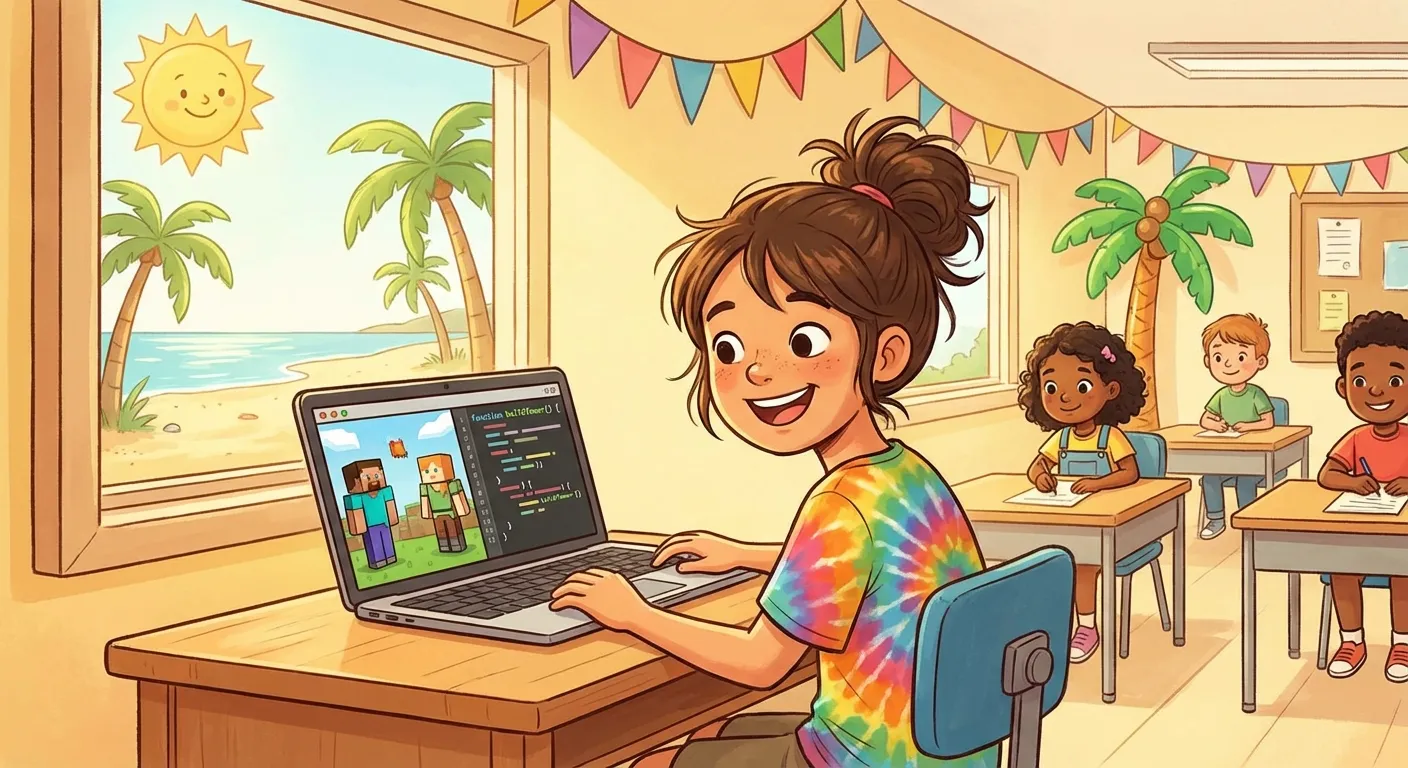 קורס מיינקראפט מחנה קיץ